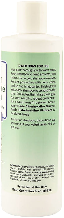 Davis Maximum Chlorhexidine (4%) Shampoo - Jeffers - Animal & Pet Supplies > Pet Grooming > Pet Shampoo & Conditioner