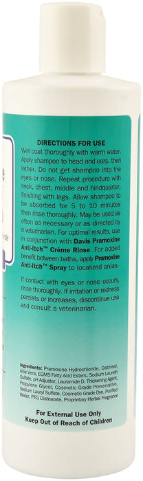 Davis Pramoxine Anti - Itch Shampoo - Jeffers - Animal & Pet Supplies > Pet Grooming > Pet Shampoo & Conditioner