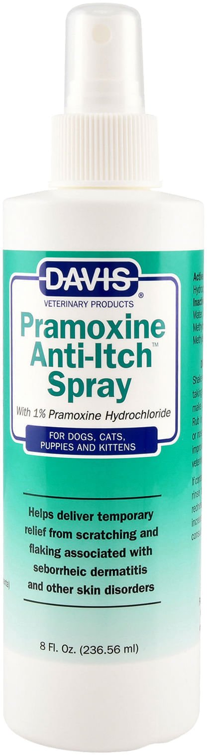 Davis Pramoxine Anti - Itch Spray, 8 oz - Jeffers - Animal Health & Wellness > Skin & Coat Care