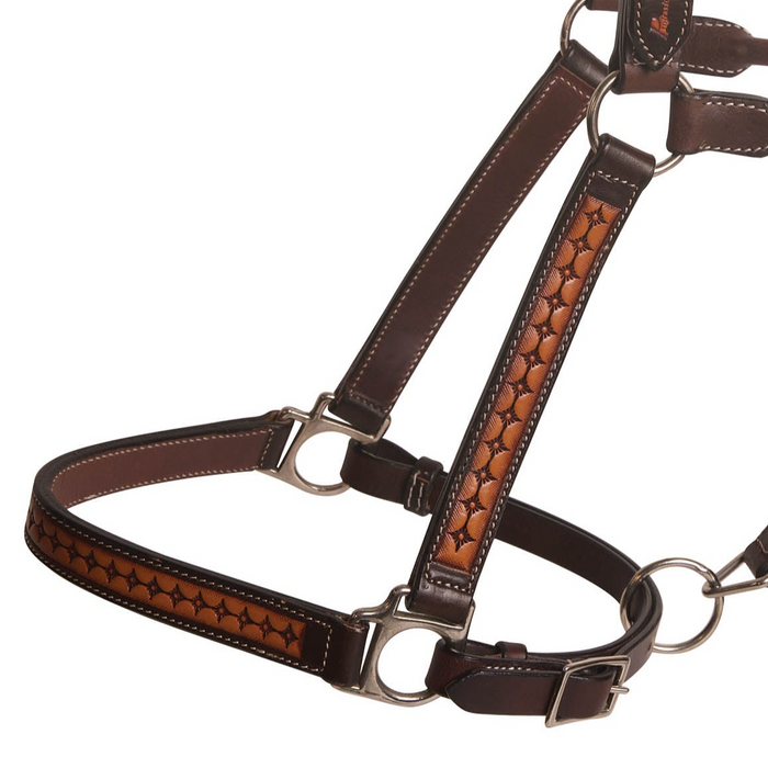 Professional's Choice Diamond Adjustable Leather Halter