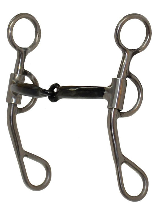 Diamond R Sweet Iron Argentine Snaffle - Jeffers - Horse Supplies > Horse Tack > Bridle Bits