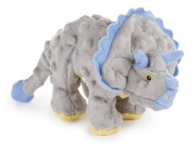 Dinos Frills Triceratops Dog Toy - Jeffers - Dog Supplies > Dog Toys