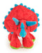 Dinos Frills Triceratops Dog Toy - Jeffers - Dog Supplies > Dog Toys