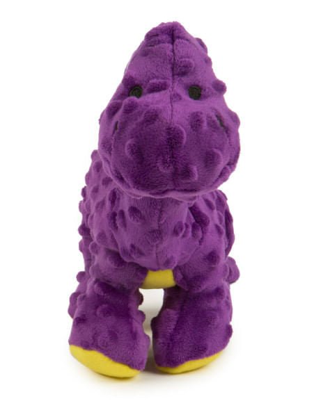 Dinos Purple Bruto Brontosaurus Dog Toy - Jeffers - Dog Supplies > Dog Toys