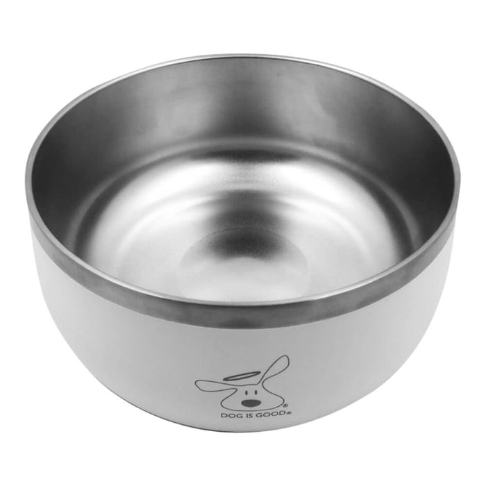 Dog is Good Stainless Steel Dog Bowl - Jeffers - Animal & Pet Supplies > Pet Bowls, Feeders & Waterers