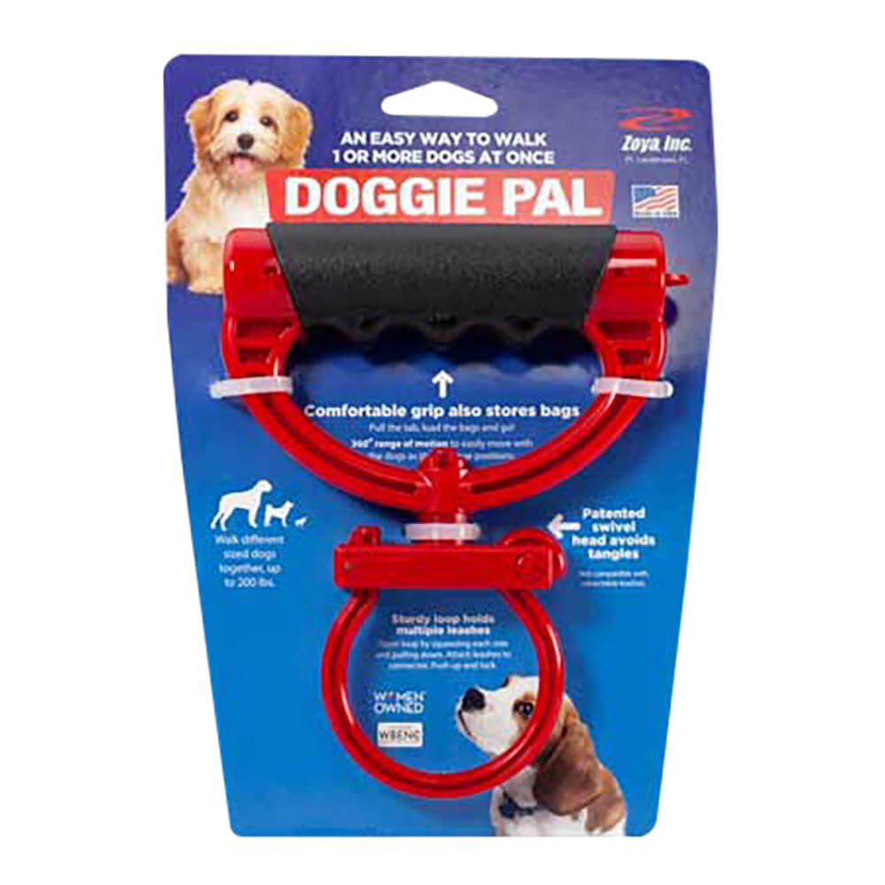 Doggie Pal Leash Holder and Waste Bag Storage - Jeffers - Dog Supplies > Dog Apparel > Dog Collars, Harnesses, & Leashes