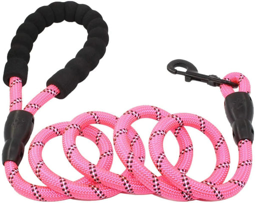 Doggy Tales Braided Rope Leash, 5 ft - Jeffers - Dog Supplies > Dog Apparel > Dog Collars, Harnesses, & Leashes