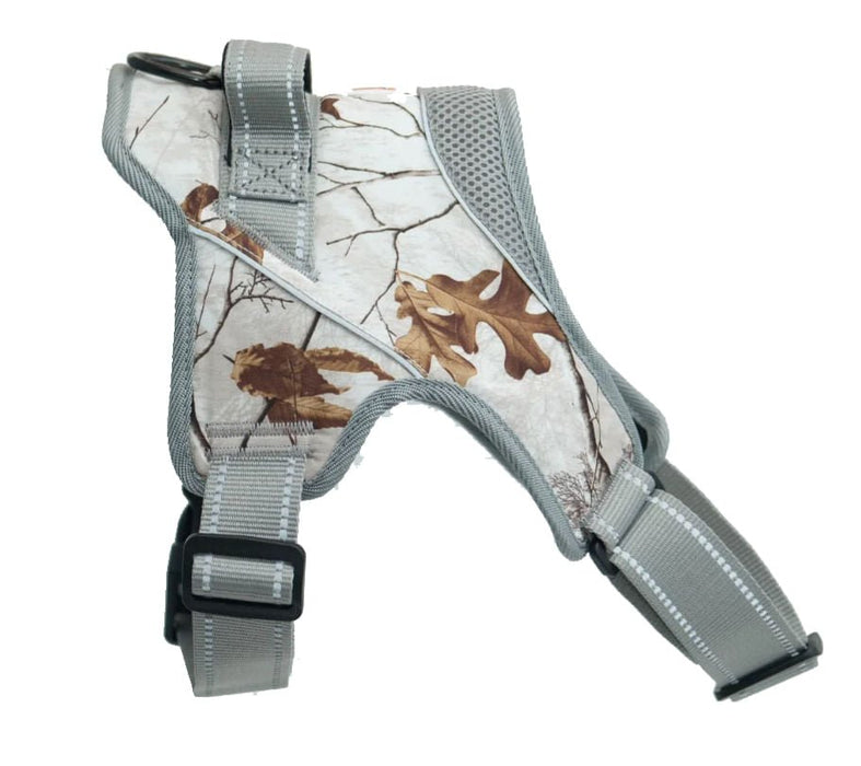 Doggy Tales Patented Realtree Hart Harness, Snow - Jeffers - Dog Supplies > Dog Apparel > Dog Collars, Harnesses, & Leashes