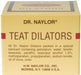 Dr. Naylor's Teat Dilators, box of 40 - Jeffers - Animal Health & Wellness > Medical Supplies