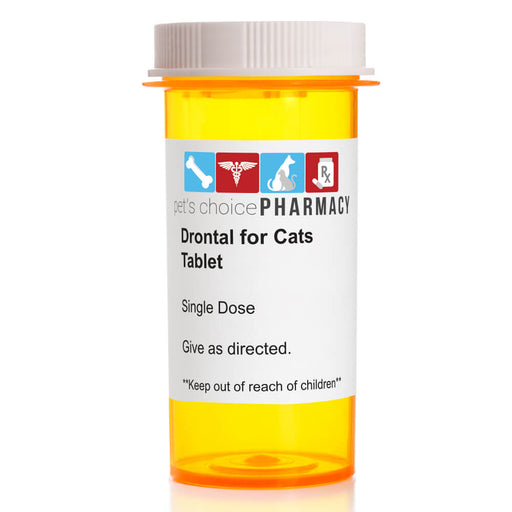 Drontal Tablet for Cats, 1 Tablet - Jeffers - Animal Health & Wellness > Medicine