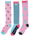 Dublin Rosa 3 - Pack Socks - Jeffers - Horse Supplies > Riding Apparel & Accessories