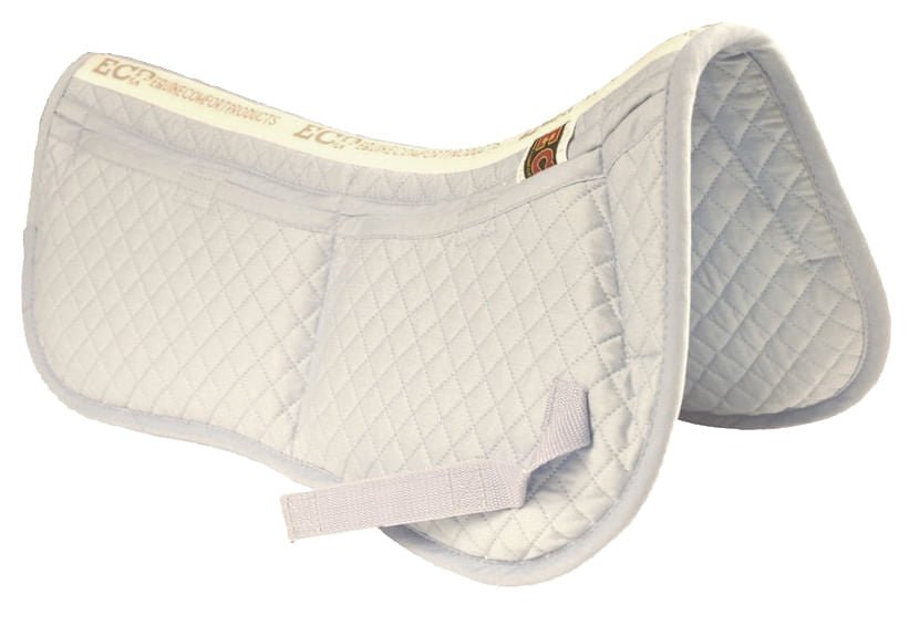 ECP Correction Cotton English Half Pad - Jeffers - Horse Supplies > Horse Tack > Saddle Pads & Blankets