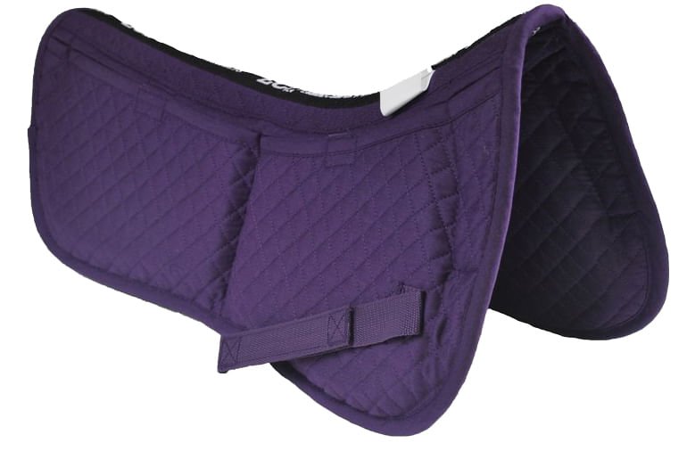 ECP Correction Cotton English Half Pad - Jeffers - Horse Supplies > Horse Tack > Saddle Pads & Blankets