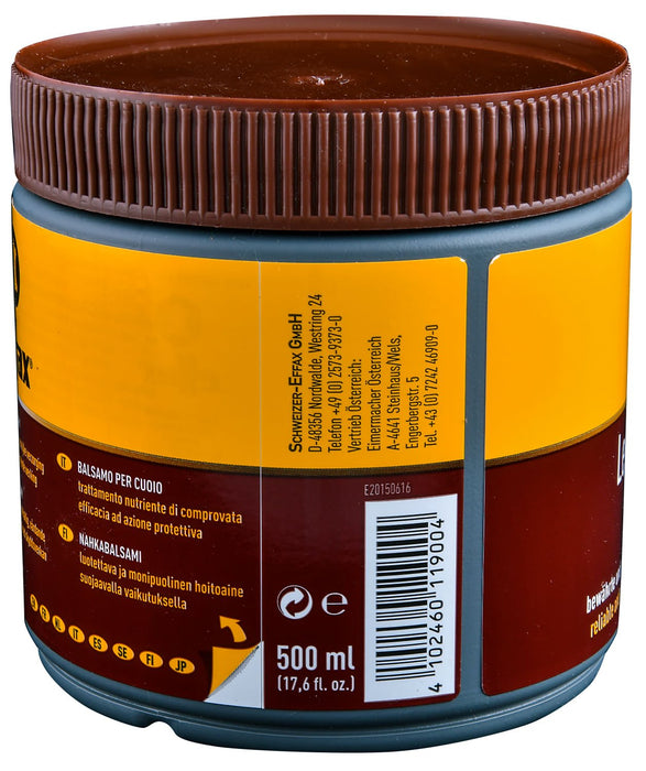 Effax Leather Balsam, 500 mL - Jeffers - Horse Supplies > Riding Apparel & Accessories > Leather Care