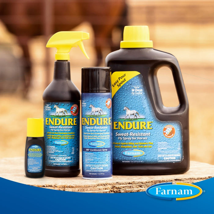 Endure Sweat - Resistant Fly Control - Jeffers - Animal Health & Wellness > Fly & Insect Control