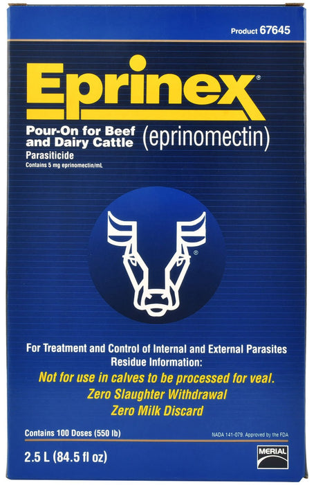 Eprinex Pour - On Cattle Wormer - Jeffers - Animal Health & Wellness > Medicine