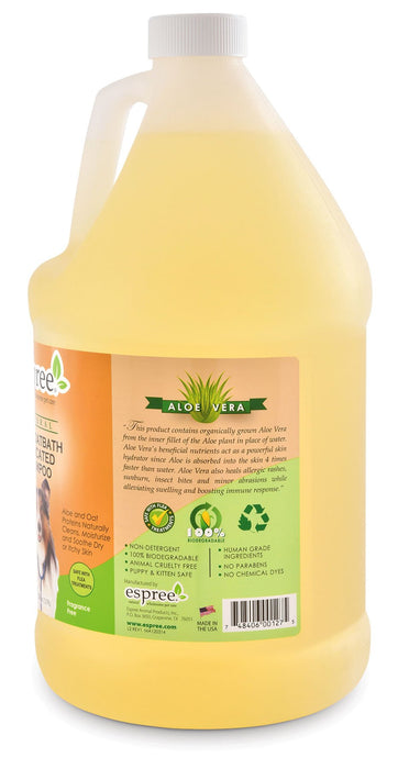 Espree Natural Aloe Oatbath Pet Shampoo - Jeffers - Animal & Pet Supplies > Pet Grooming > Pet Shampoo & Conditioner