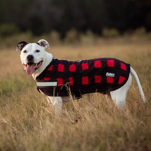 Expression 'Buffalo Check' Fleece Dog Rug - Jeffers - Dog Supplies > Dog Apparel