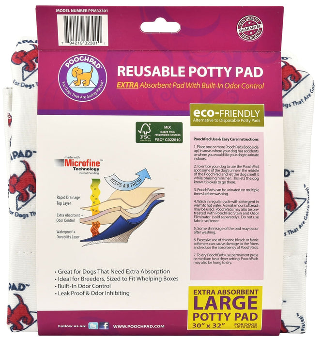 Extra Absorbency PoochPad for Mature Dogs, Large, 36' x 36' - Jeffers - Animal & Pet Supplies > Pet Training Aids