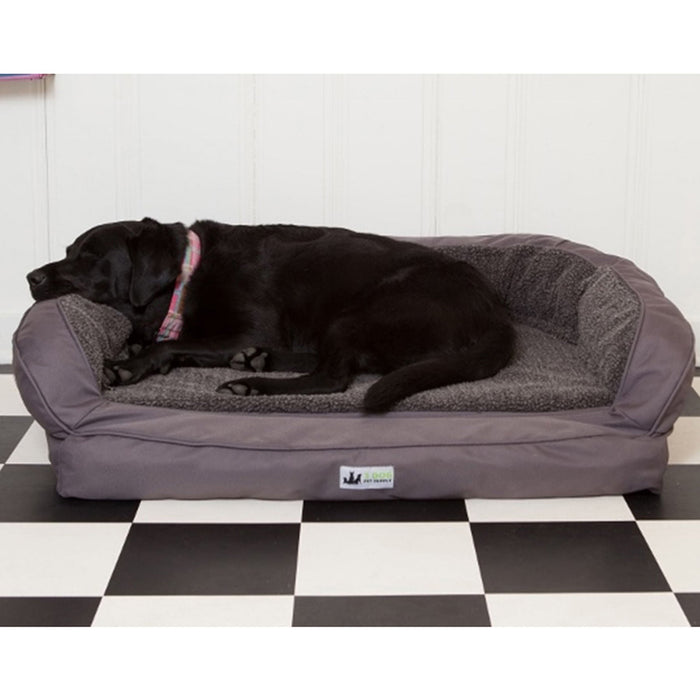 EZ - Wash Fleece Headrest Dog Bed, 27 x 21' - Jeffers - Dog Supplies > Dog Beds