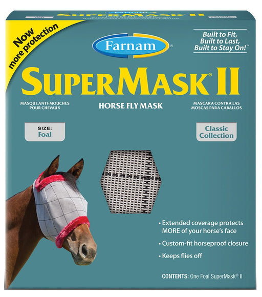 Farnam New SuperMask II without Ears - Jeffers - Horse Supplies > Horse Fly Masks