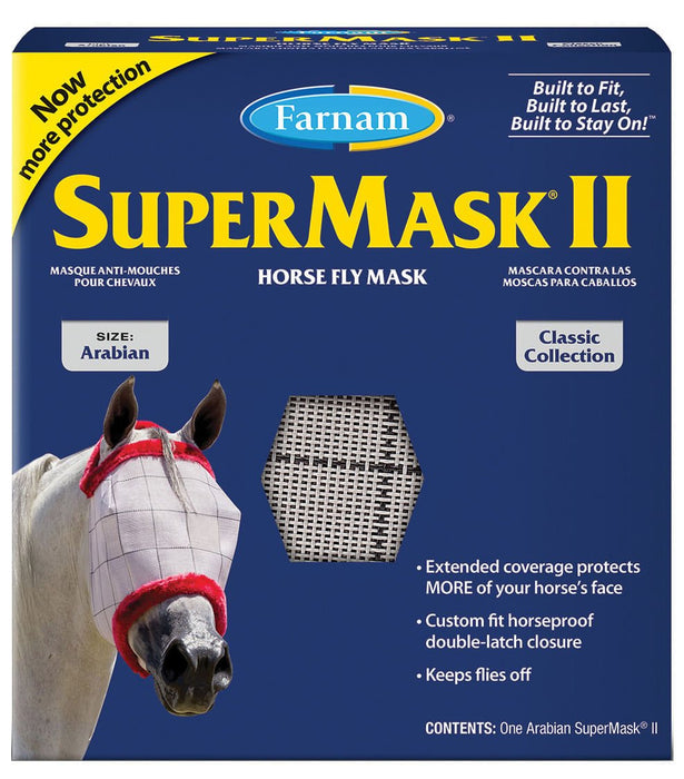 Farnam New SuperMask II without Ears - Jeffers - Horse Supplies > Horse Fly Masks