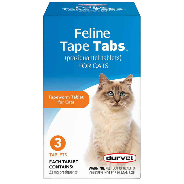 Feline Tape Tabs, 3 ct - Jeffers - Animal Health & Wellness > Medicine