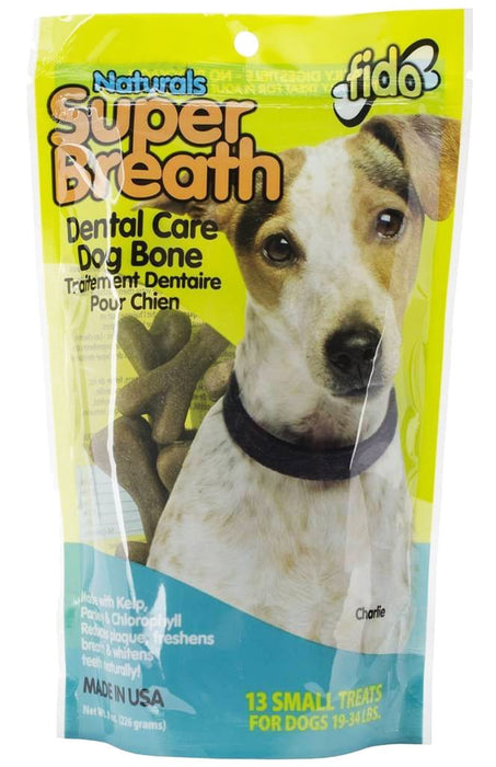 Fido Superbreath Naturals Dental Care Treats - Jeffers - Animal Health & Wellness > Oral Care