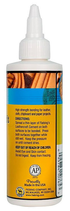 Fiebing's Leather Craft Cement, 4 oz - Jeffers - Horse Supplies > Riding Apparel & Accessories > Leather Care