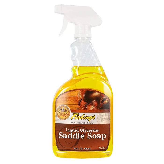 Fiebing's Liquid Glycerine Saddle Soap, 16 oz - Jeffers - Horse Supplies > Riding Apparel & Accessories > Leather Care