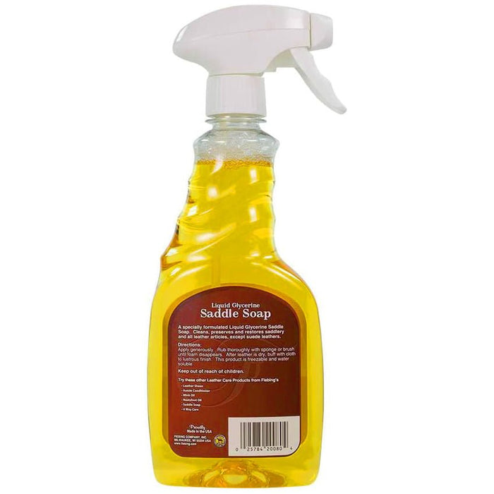 Fiebing's Liquid Glycerine Saddle Soap, 16 oz - Jeffers - Horse Supplies > Riding Apparel & Accessories > Leather Care