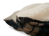 Flannel Sherpa Bed, Green Plaid - Jeffers - Dog Supplies > Dog Beds