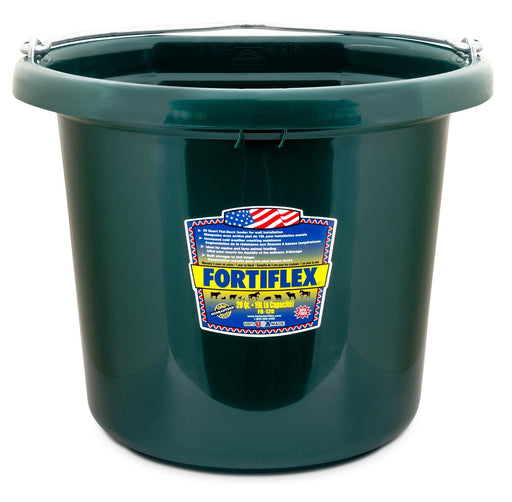 Fortiflex Flatback Bucket, 5 Gallon - Jeffers - Farm & Ranch Supplies > Livestock Feeders & Waterers