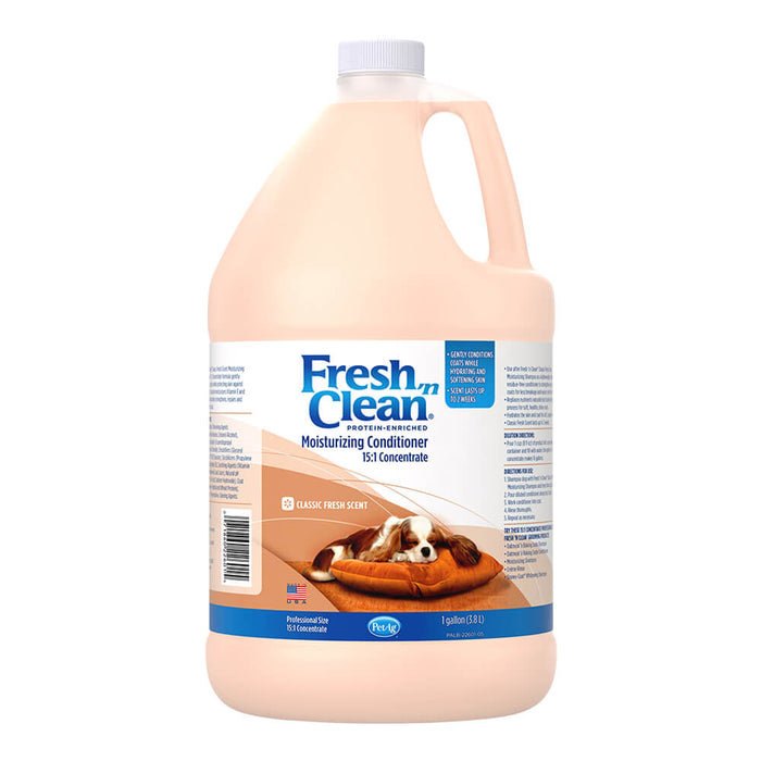 Fresh n' Clean Conditioner 15:1 Concentrate, Fresh Clean Floral Scent, Gallon - Jeffers - Animal & Pet Supplies > Pet Grooming > Pet Shampoo & Conditioner