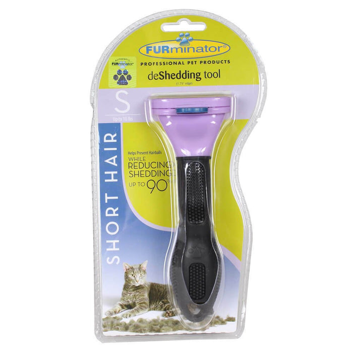 FURminator deSheddaing Tool for Small Cat with Short Hair - Jeffers - Animal & Pet Supplies > Pet Grooming