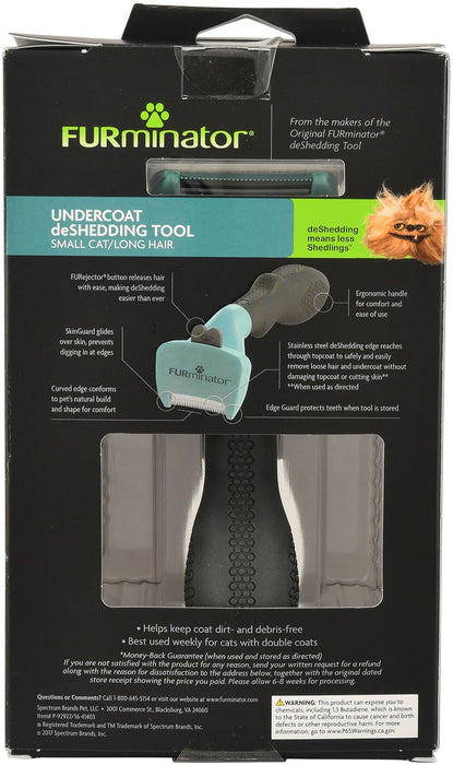 FURminator Undercoat deShedding Tool for Cats - Jeffers - Animal & Pet Supplies > Pet Grooming > Pet Combs & Brushes