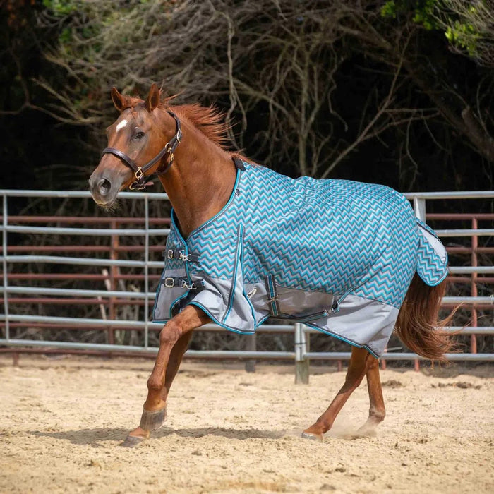 Jeffers Economy Plaid Medium-Weight Horse Turnout Blanket