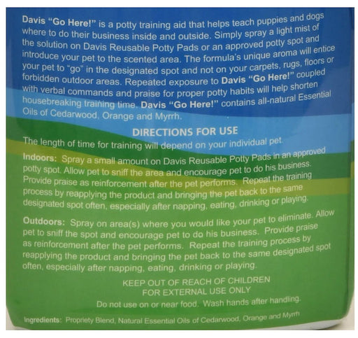 Go Here!, 22 oz - Jeffers - Animal & Pet Supplies > Pet Training Aids