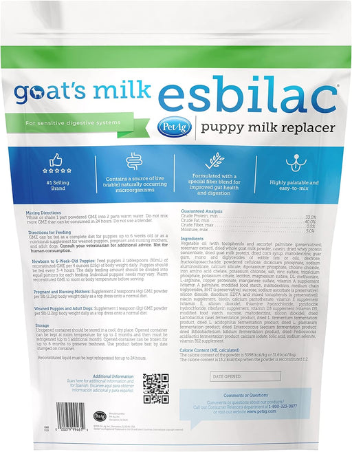 Goats Milk Esbilac for Puppies - Jeffers - Animal Health & Wellness > Vitamins & Supplements