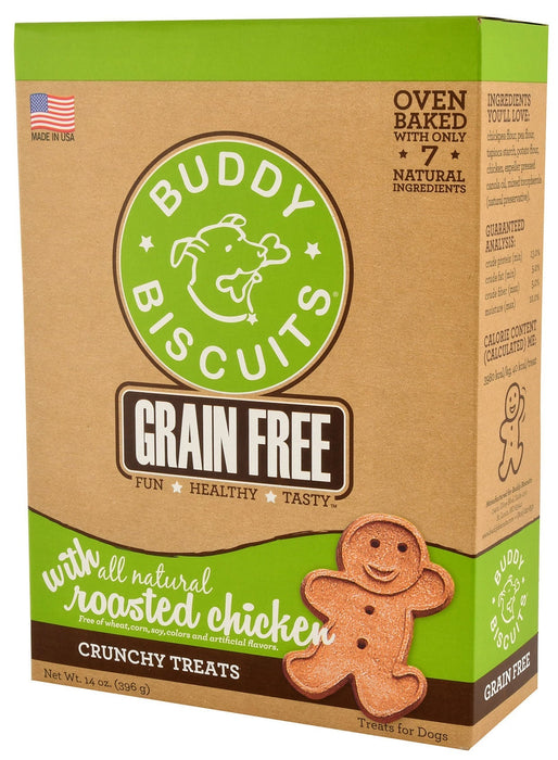 Grain - Free, Oven - Baked Buddy Biscuits, 14 oz - Jeffers - Dog Supplies > Dog Treats > Biscuits & Baked Treats