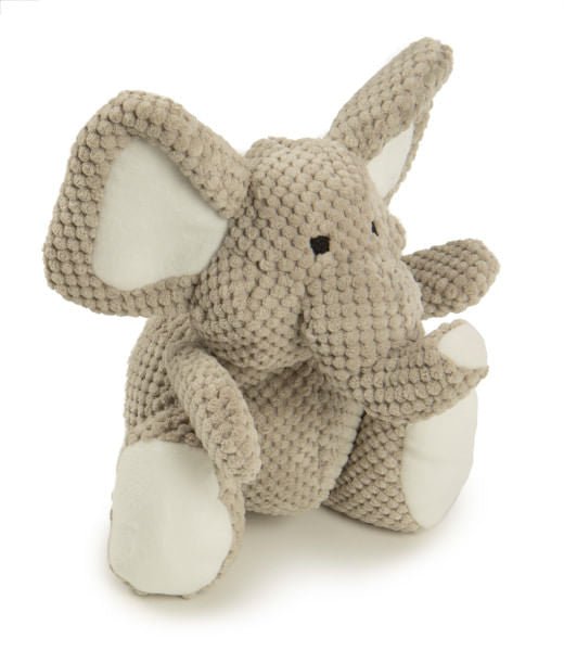 Gray Elephant Dog Toy, Large - Jeffers - Dog Supplies > Dog Toys