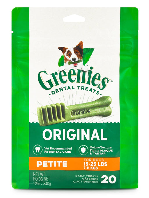 Greenies Dog Dental Treat Pack, Petite - Jeffers - Dog Supplies > Dog Treats > Greenies