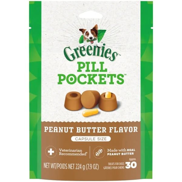 Greenies Pill Pockets for Capsules, 30 Count - Jeffers - Animal Health & Wellness > Medical Supplies