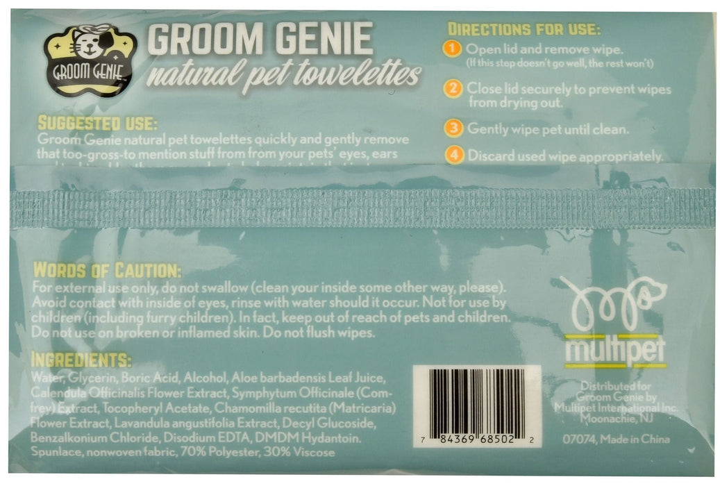 Groom Genie Sensitive Clean Pet Wipes - Jeffers - Animal & Pet Supplies > Pet Grooming