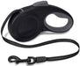 Halti Black & Gray Retractable Lead - Jeffers - Dog Supplies > Dog Apparel > Dog Collars, Harnesses, & Leashes