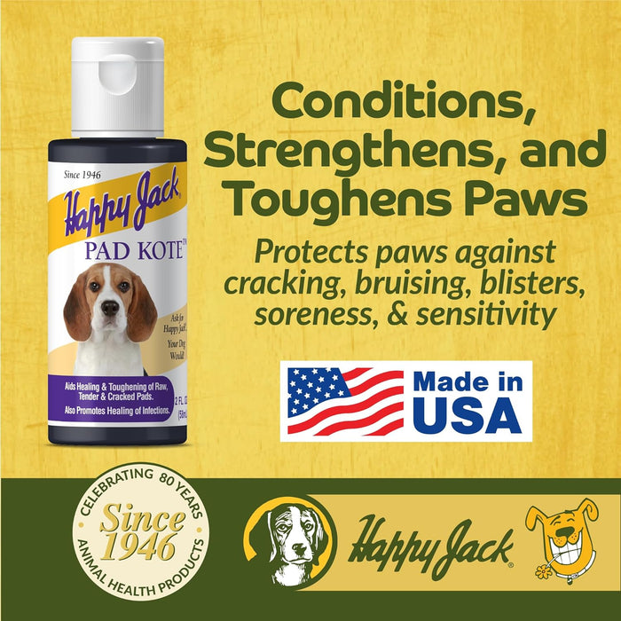 Happy Jack Pad Kote, 2 oz - Jeffers - Animal & Pet Supplies > Pet Grooming > Pet Nail & Pad Care