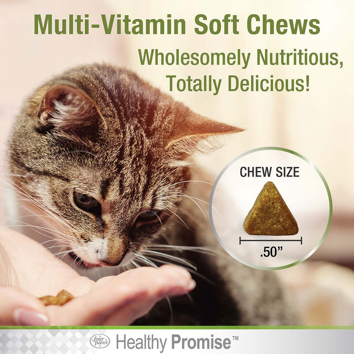 Healthy Promise Multi - Vitamins For Cats, Savory Chicken, 120 ct - Jeffers - Animal Health & Wellness > Vitamins & Supplements