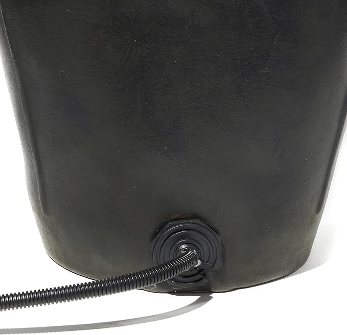 Heated Flat - Back Rubber Bucket - Jeffers - Farm & Ranch Supplies > Livestock Feeders & Waterers