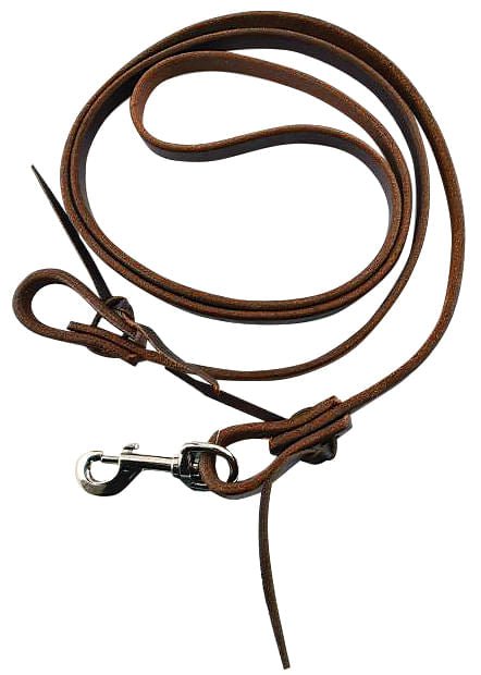 Heavy Oiled Roping Rein - Jeffers - Horse Supplies > Horse Tack