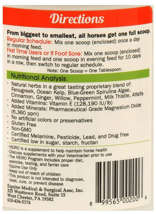 HEIRO Equine Insulin Resistance Supplement - Jeffers - Animal Health & Wellness > Vitamins & Supplements